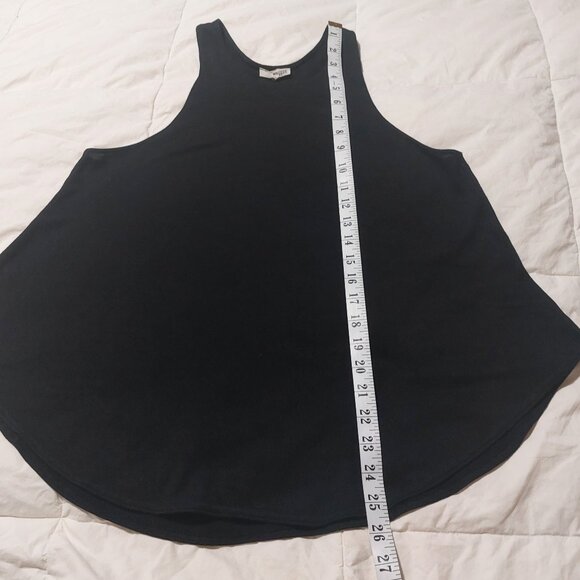Aritzia Wilfred Free Black Burnette Trapeze Knit Tank Top - Picture 6 of 8